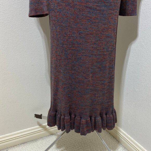 Anthropologie Amour Vert Alaya Organic Cotton Sweater Dress Size Medium - Picture 4 of 12